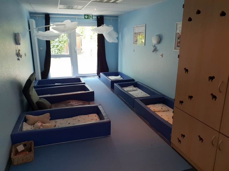 Schlafräume für unsere Kinder unter 2 Jahren